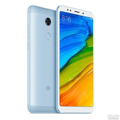 Лот: 13499442. Фото: 1. Xiaomi Redmi 5 Plus Blue 32GB... Смартфоны
