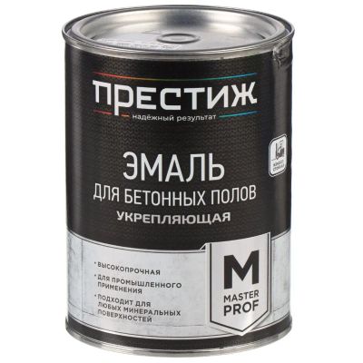 Лот: 24099091. Фото: 1. Эмаль Престиж, Мастер, для бетонных... Краски, лаки, растворитель