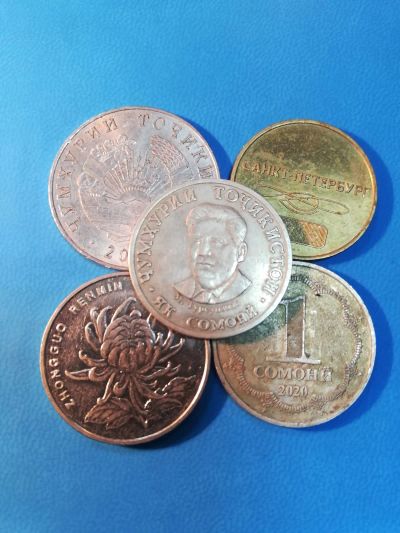 Лот: 25118167. Фото: 1. Монеты иностранные оптом. Другое (монеты)