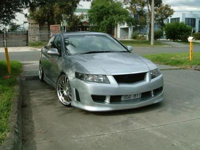 Лот: 5028882. Фото: 1. Honda Accord cl Передний бампер... Детали тюнинга