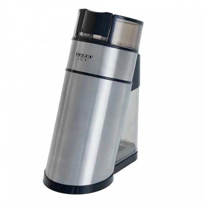 Лот: 24547976. Фото: 1. Кофемолка Delta Lux DL-086К Silver. Чайники, кофемашины, кулеры