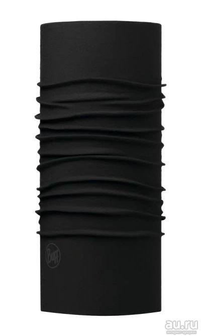 Лот: 16492225. Фото: 1. Бандана Buff ORIGINAL Solid Black. Зимняя спортивная одежда