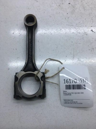 Лот: 20379256. Фото: 1. Шатун Nissan Sunny 1999 121004M500... Двигатель и элементы двигателя