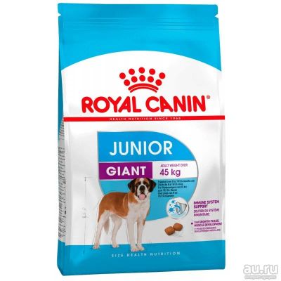 Лот: 13256366. Фото: 1. Royal Canin Giant Junior 4 кг... Корма