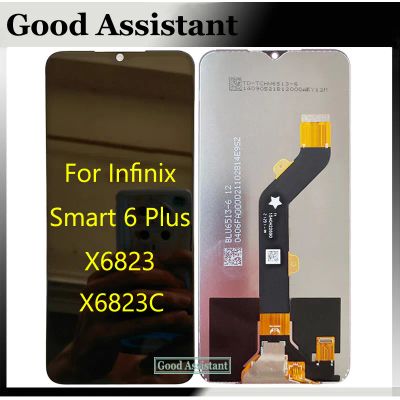 Лот: 20761149. Фото: 1. Дисплей для Infinix Smart 6 Plus... Дисплеи, дисплейные модули, тачскрины