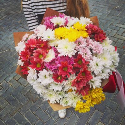 Лот: 7272166. Фото: 1. Сборный букет. Цветы на Щорса... Свежие цветы