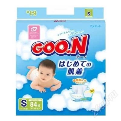Лот: 2619093. Фото: 1. полпачки памперсов goo.n 44 s... Другое (дети растут)