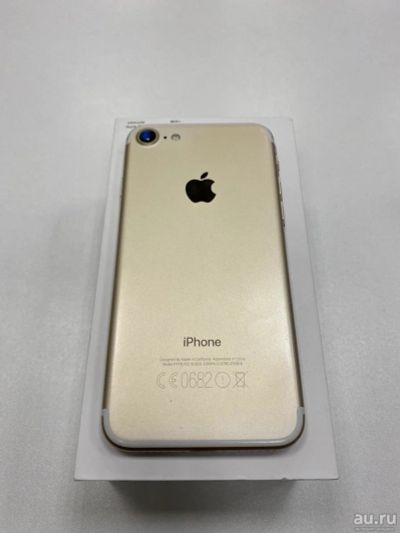 Лот: 17191759. Фото: 1. Apple iPhone 7 32Gb Gold 365555080918801. Смартфоны