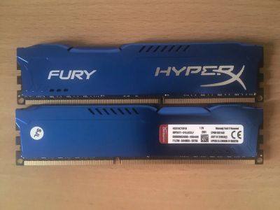 Лот: 20973784. Фото: 1. Kingston HyperX FURY Blue 16 Гб... Оперативная память