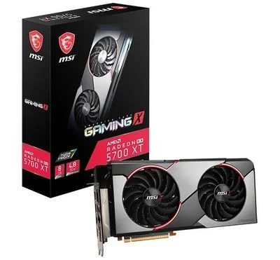 Лот: 17396480. Фото: 1. MSI RX 5700 XT. Видеокарты