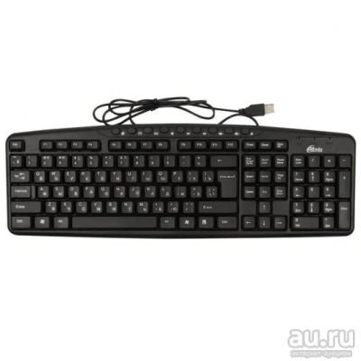 Лот: 13237346. Фото: 1. Клавиатура Ritmix RKB-141 USB... Клавиатуры и мыши