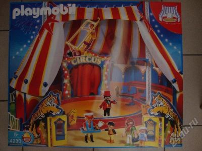 Лот: 440259. Фото: 1. PLAYMOBIL Цирк Шапито с иллюминацией. Конструкторы
