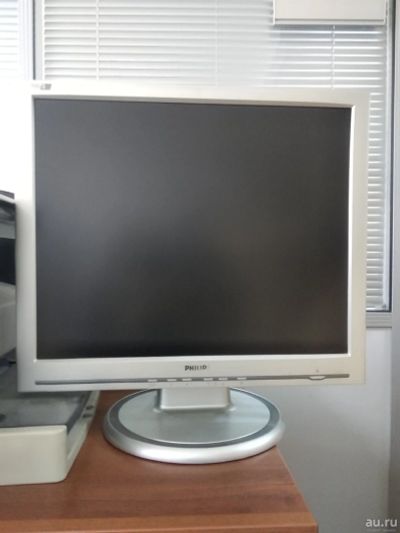 Лот: 18223807. Фото: 1. Монитор Philips 190s6, неисправен. ЖК-мониторы