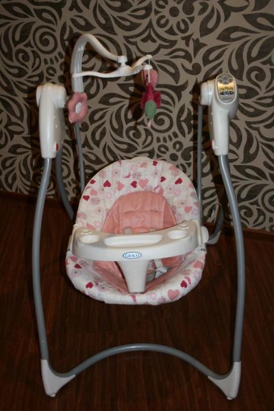 Лот: 5129470. Фото: 1. Детская качеля Graco. Ходунки, прыгунки, качели