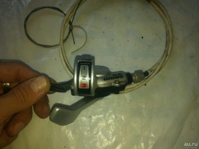 Лот: 10456205. Фото: 1. манетка передняя SRAM x9 c тросиком... Запчасти