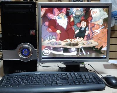 Лот: 18410584. Фото: 1. Компьютер Dual Core Intel E4600... Компьютеры в сборе