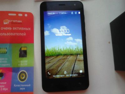 Лот: 10842812. Фото: 1. Новый телефон micromax q415 canvas... Смартфоны