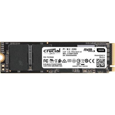 Лот: 18365394. Фото: 1. SSD 500ГБ (500GB), M.2 2280, Crucial... SSD-накопители