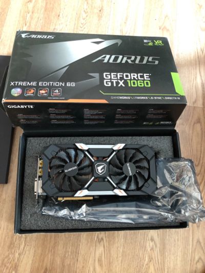 Лот: 15025866. Фото: 1. GeForce gtx 1060 xtreame edition. Видеокарты