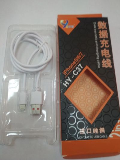 Лот: 16189977. Фото: 1. USB кабель для iphone Lightning... Дата-кабели, переходники