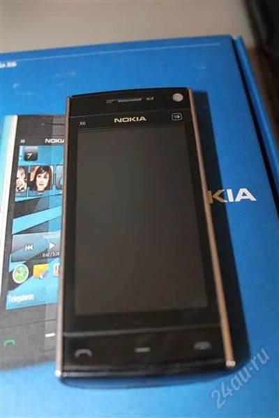Лот: 1963713. Фото: 1. nokia x6 8GB оригинал. Смартфоны