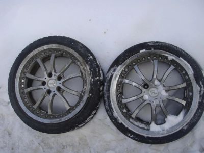 Лот: 5072741. Фото: 1. диски с резиной R18 5*114.3. Шины на дисках