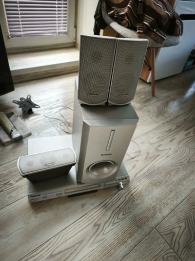 Лот: 25591041. Фото: 1. Домашний кинотеатр с усилком Panasonic. Пассивные акустические системы
