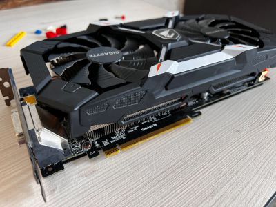 Лот: 20231718. Фото: 1. GeForce GTX 1060 AORUS Xtreme... Видеокарты