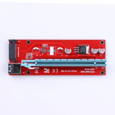 Лот: 8693539. Фото: 1. VER 007S Riser райзер pci-e 1x... Шлейфы, кабели, переходники