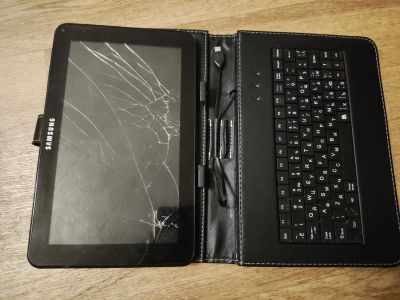 Лот: 20842866. Фото: 1. Планшет с клавиатурой samsung... Планшеты