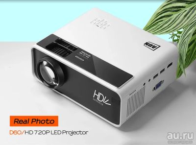 Лот: 15683328. Фото: 1. Новый проектор AUN HD 1280*720... Проекторы