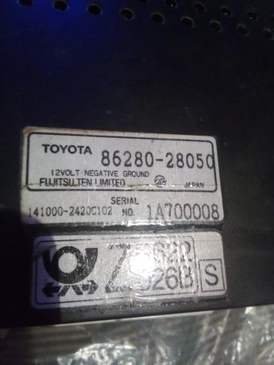 Лот: 9204608. Фото: 1. Автомобильный усилитель toyota. Усилители