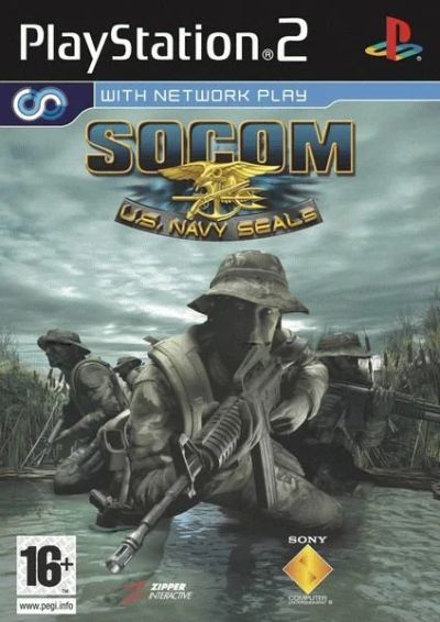 Лот: 13376682. Фото: 1. SOCOM: U.S. Navy SEALs [PS2, английская... Игры для консолей