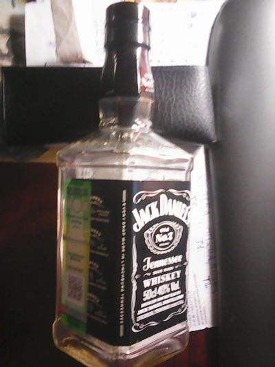 Лот: 15250132. Фото: 1. Бутылка из под виски ,,Jack Daniel... Бутылки, пробки, этикетки