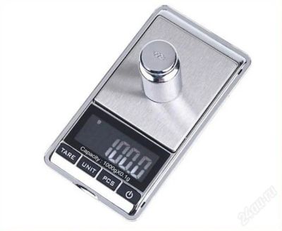 Лот: 3091442. Фото: 1. Весы ювелирные карманные 200 g... Остальная техника