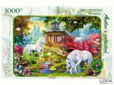 Лот: 11423444. Фото: 1. Пазлы 1000 эл.Летняя идилия Доставка... Пазлы