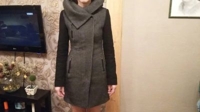 Лот: 6521507. Фото: 1. Пальто Promod с капюшоном. Верхняя одежда