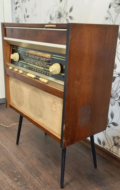 Лот: 25192546. Фото: 1. Ретро Радиола "Ригонда Моно" Винтаж... Предметы интерьера и быта