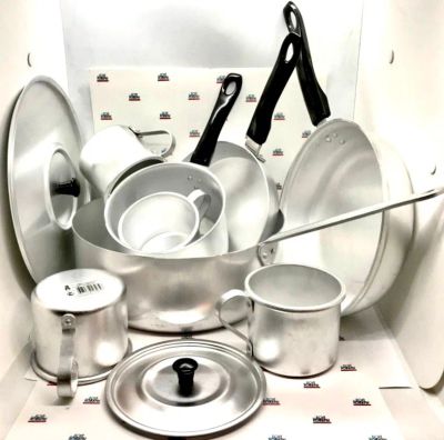 Лот: 5728613. Фото: 1. Набор туристической посуды из... Посуда для туристических походов, пикников