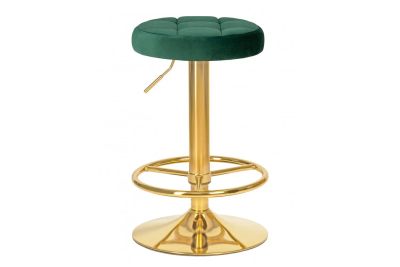 Лот: 23972110. Фото: 1. Барный табурет DOBRIN Bruno Gold. Столы, стулья, обеденные группы