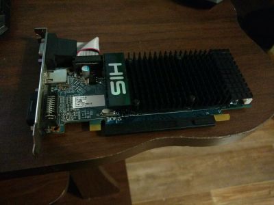 Лот: 8787059. Фото: 1. HIS Radeon HD5450 512mb DDR3 Возможен... Видеокарты