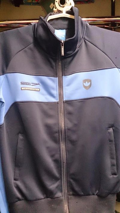 Лот: 3888946. Фото: 1. Adidas porsche 917 Костюм blue... Костюмы классические, деловые