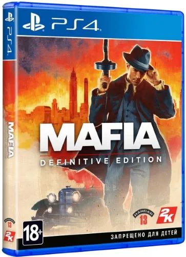 Лот: 24456341. Фото: 1. Игра для PS4 Take Two Mafia: Definitive... Игры для консолей