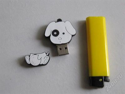 Лот: 529571. Фото: 1. Флешка 1G, Оригинальный подарок... USB-флеш карты