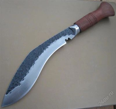 Лот: 1088516. Фото: 1. Кукри с кованным лезвием. Новый... Ножи, топоры