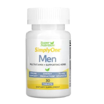 Лот: 19960724. Фото: 1. Super Nutrition SimplyOne Men... Спортивное питание, витамины