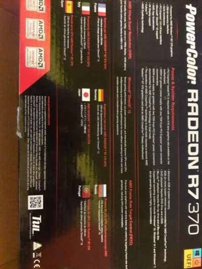 Лот: 9081719. Фото: 1. видеокарта Radeon R7 370. Видеокарты