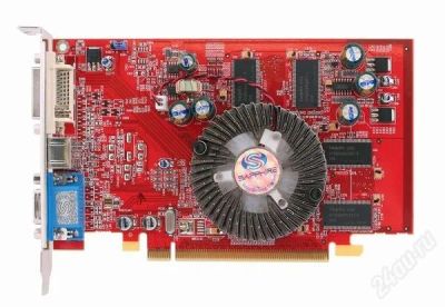 Лот: 1514427. Фото: 1. PCI-E Sapphire Radeon X550 128MB. Видеокарты