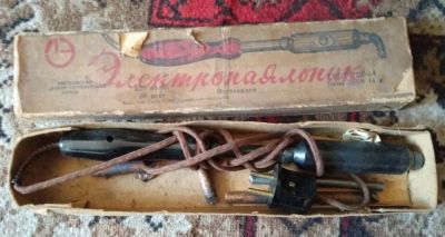 Лот: 19631577. Фото: 1. Электропаяльник советский. Электроинструмент