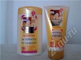 Лот: 478957. Фото: 1. шампунь и бальзам Золотой Шелк. Уход за волосами 